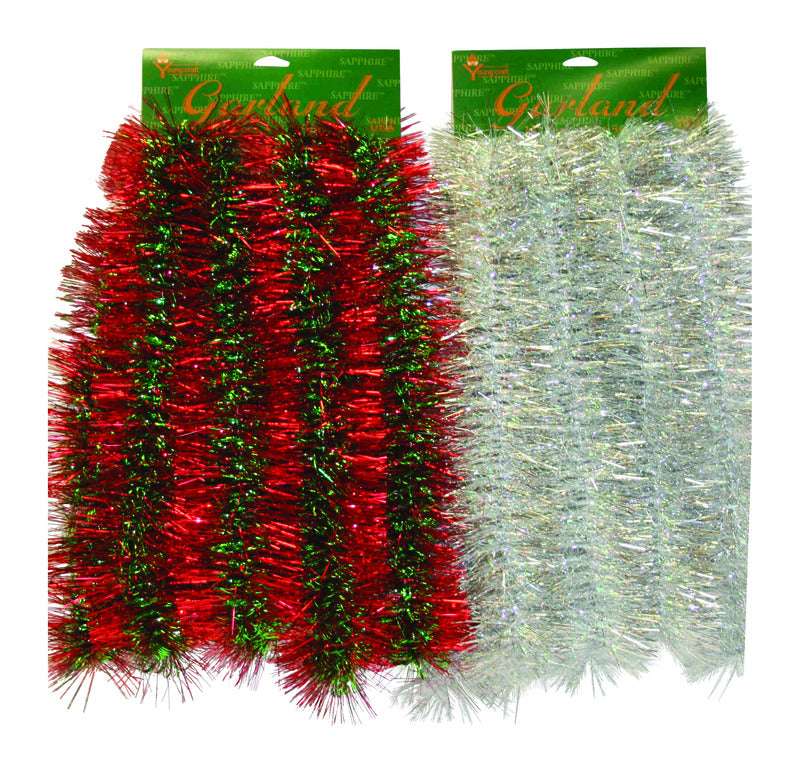 FC YOUNG - FC Young 12 ft. L Royal Tinsel Christmas Garland - Case of 6