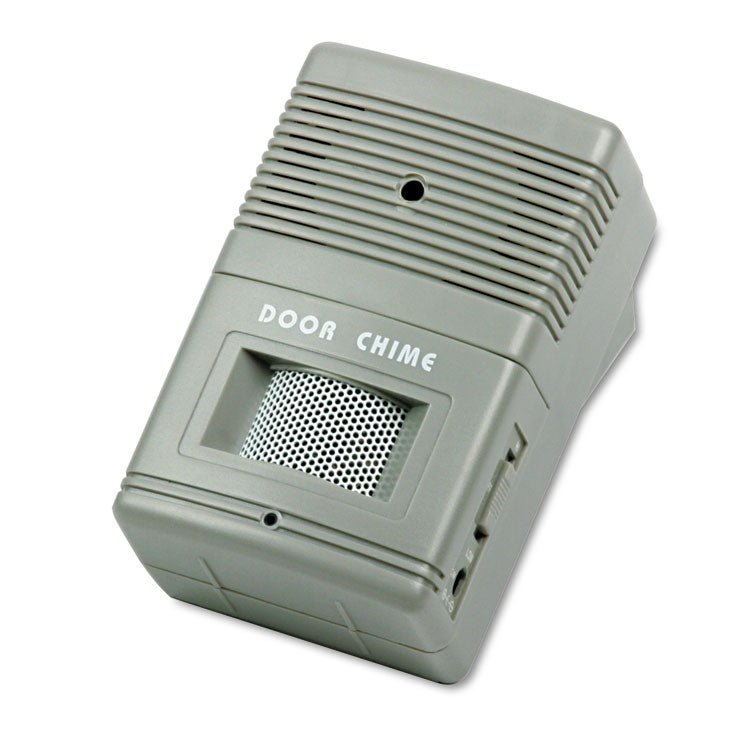 Tatco - Visitor Arrival/Departure Chime, Battery Operated, 2.75 x 2 x 4.25, Gray