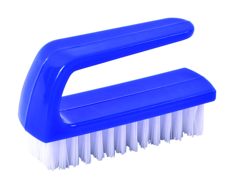 HOME PLUS - Home Plus 0.94 in. W Plastic Handle Scrub Brush - Case of 20