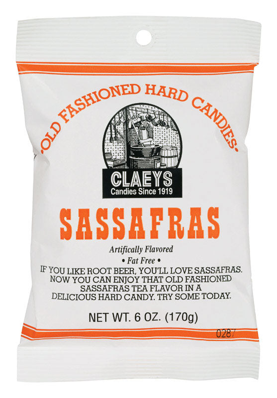 CLAEY'S - Claeys Old Fashioned Sassafras Hard Candy 6 oz