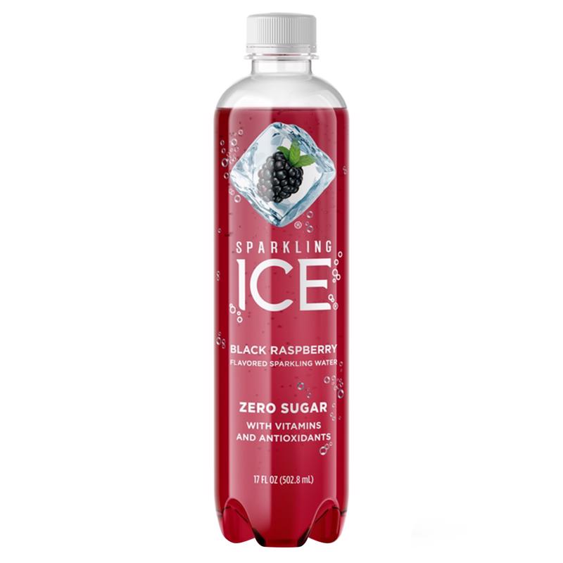 SPARKLING ICE - Sparkling Ice Black Raspberry Carbonated Water 17 oz 1 pk - Case of 12