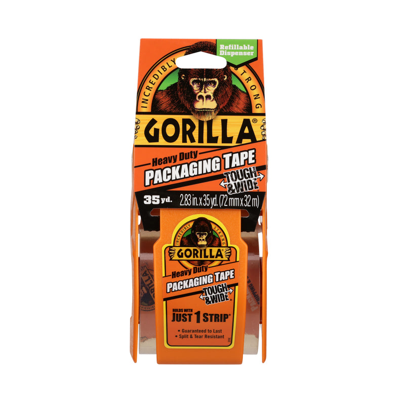 GORILLA - Gorilla 2.88 in. W X 35 yd L Tape Clear