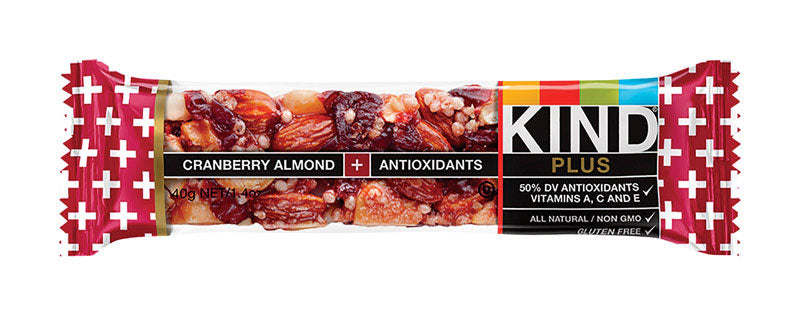 KIND - KIND Plus Cranberry Almond Granola Bar 1.4 oz Packet - Case of 12