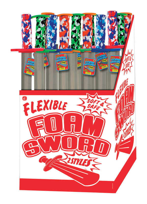 JA-RU - Ja-Ru Flexible Sword Foam Assorted - Case of 24