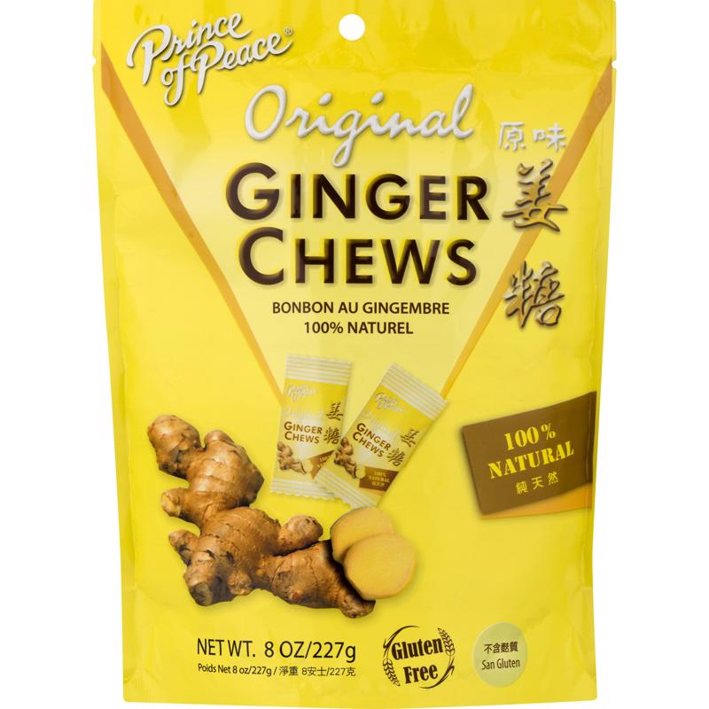 PRINCE OF PEACE - Prince of Peace Original Ginger Chews 4.4 oz - Case of 12