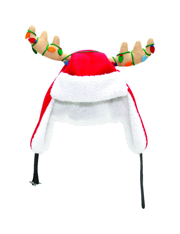 DYNO - Dyno Red/White Antler Santa Indoor Christmas Decor 17 in. - Case of 12