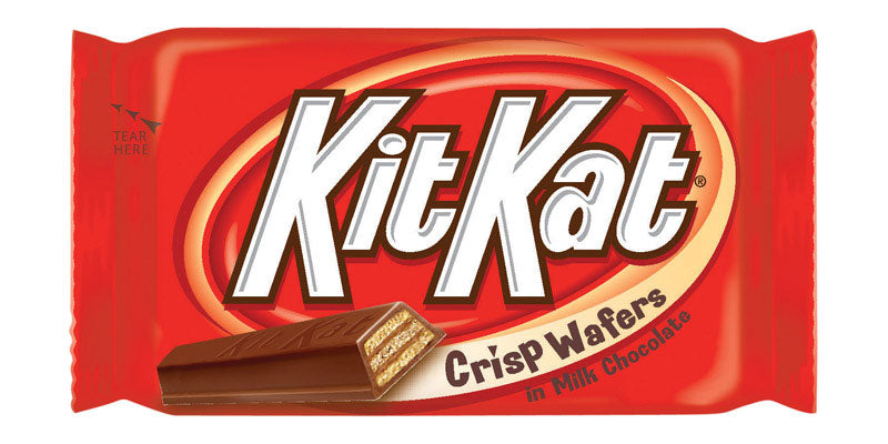 KIT KAT - Kit Kat Crisp Wafers in Milk Chocolate Candy Bar 1.5 oz - Case of 36