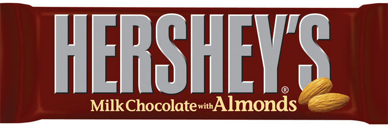 HERSHEY'S - Hershey's Milk Chocolate with Almonds Candy Bar 1.45 oz - Case of 36