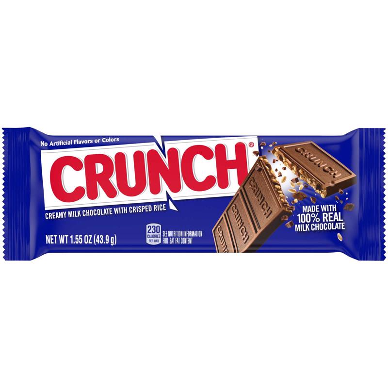 NESTLE - Nestle Crunch Milk Chocolate with Crisped Rice Candy Bar 1.55 oz - Case of 36