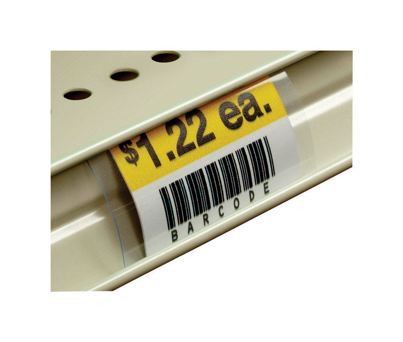 KINTER - Kinter Plastic Shelf Bin Tag Holder 0.001 in. H X 1.25 in. W