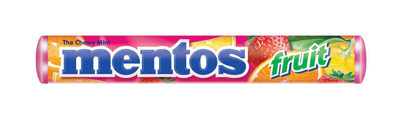 MENTOS - Mentos Mixed Fruit Chewy Candy 1.32 oz - Case of 15