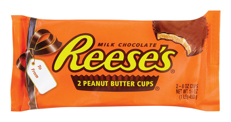 HERSHEY'S - Hershey's Reese's Chocolate Peanut Butter Candy Bar 1 lb - Case of 6