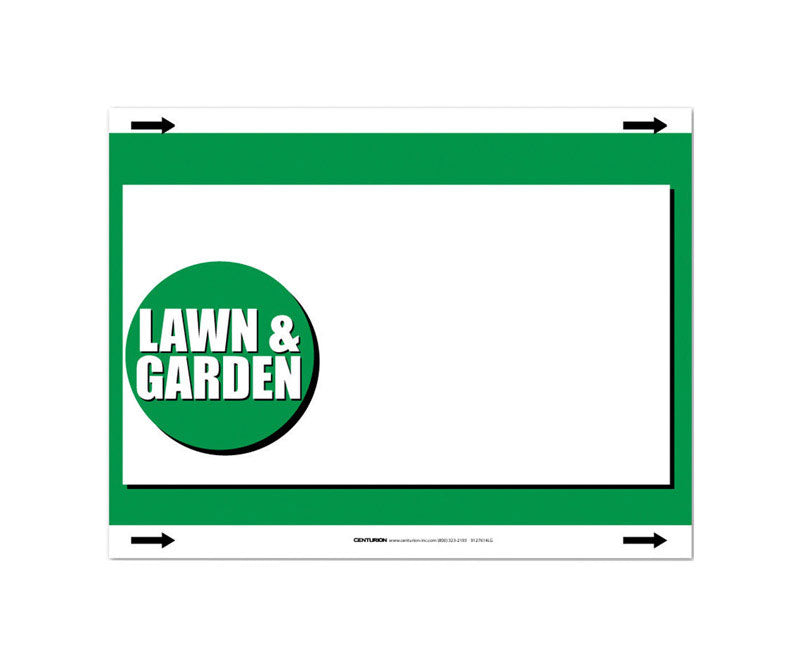 CENTURION - Centurion 11 in. H X 8.5 in. W Lawn & Garden Sign Polyethylene [7061790]