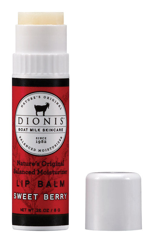 DIONIS - Dionis Goat Milk Sweet Berry Scent Lip Balm 0.28 oz 1 pk - Case of 6