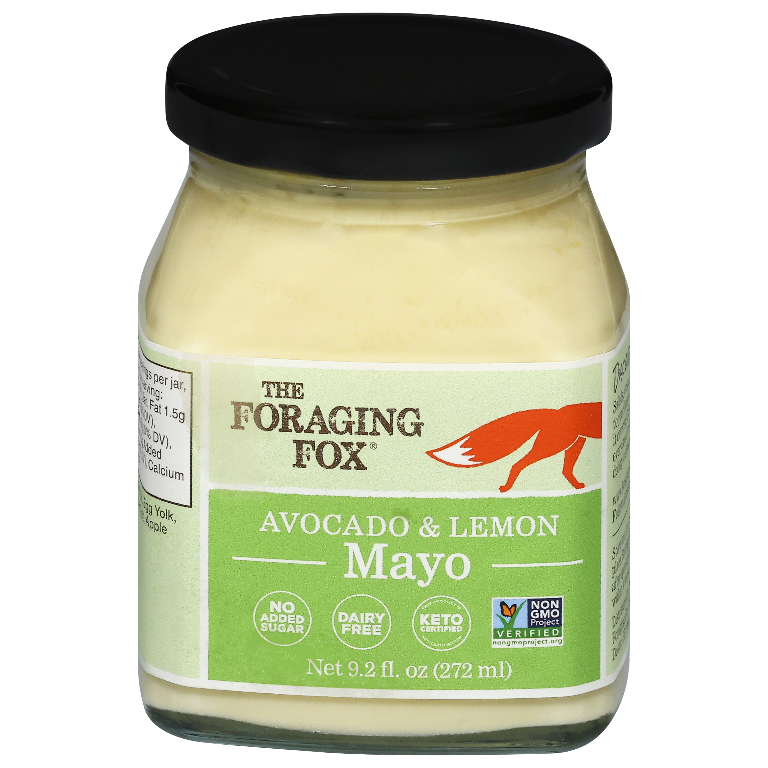 The Foraging Fox Avocado & Lemon Mayo 9.2 fl oz - Case of 6
