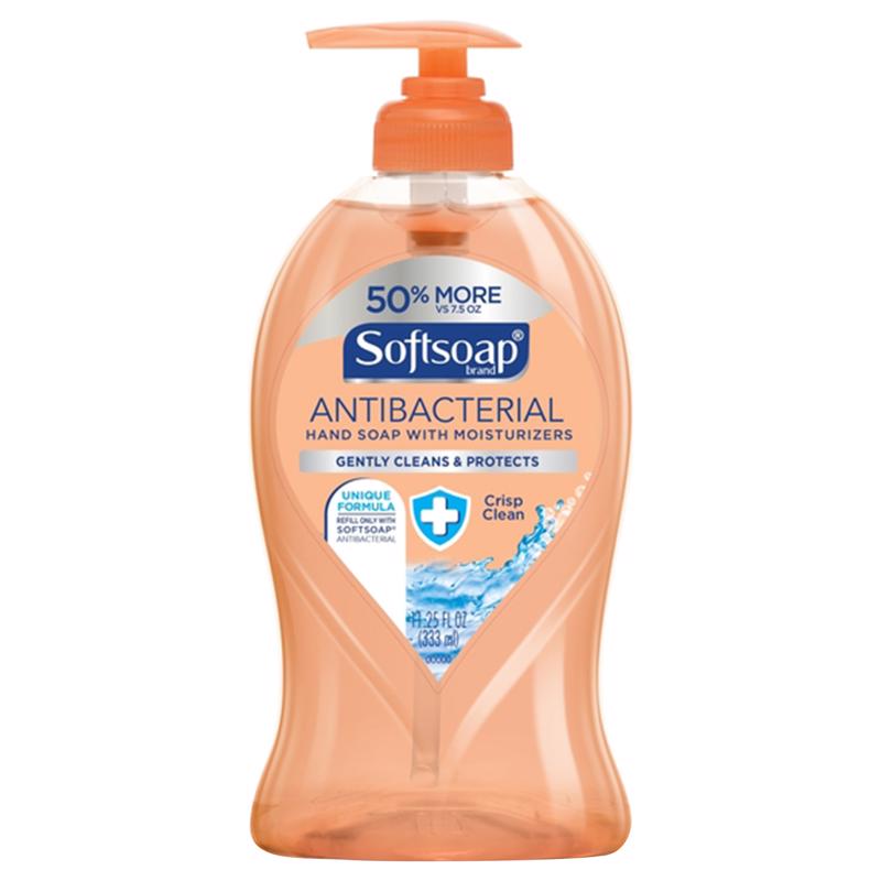 SOFTSOAP - Softsoap Crisp Clean Scent Antibacterial Liquid Hand Soap 11.25 oz - Case of 6