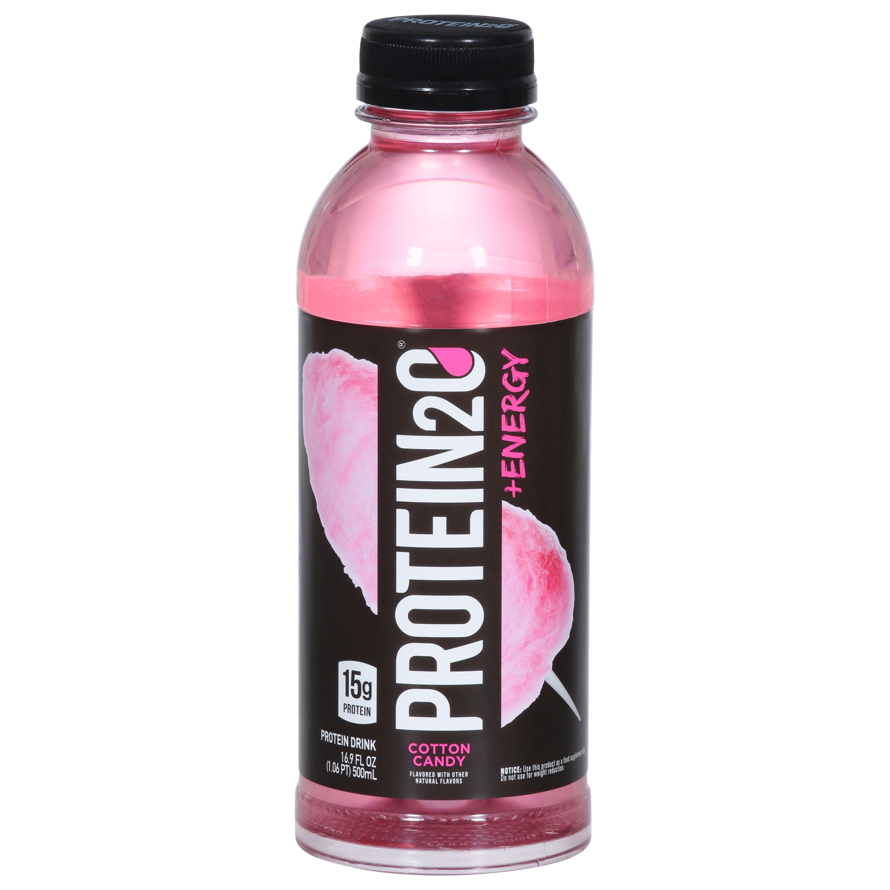 Protein20 +Energy Cotton Candy Protein Drink 16.9 fl oz - Case of 12