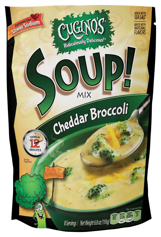 CUGINO'S - Cugino's Cheddar Broccoli Dry Soup Mix 6.8 oz Pouch