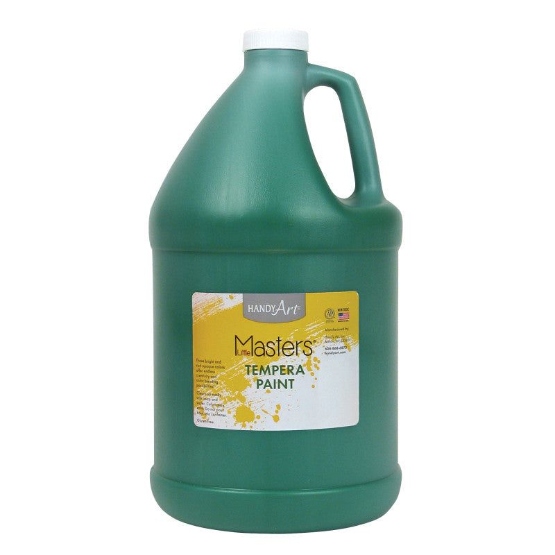HANDY ART - Little Masters® Tempera Paint, Green, Gallon