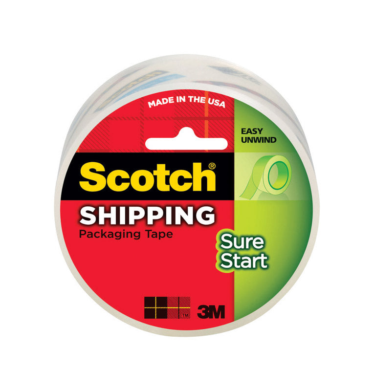 3M - 3M Scotch 1.88 in. W X 54.6 yd L Heavy Duty Packaging Tape Clear [3450]