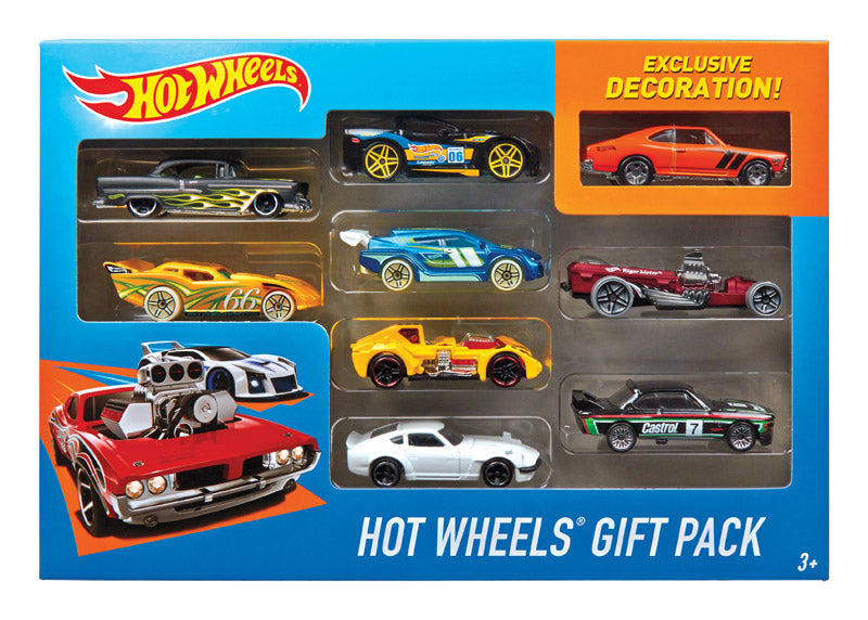 HOT WHEELS - Hot Wheels Diecast Car Multicolor 9 pc