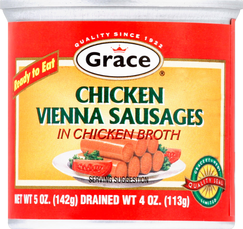 Grace Vienna Sausages 5 oz - Case of 24
