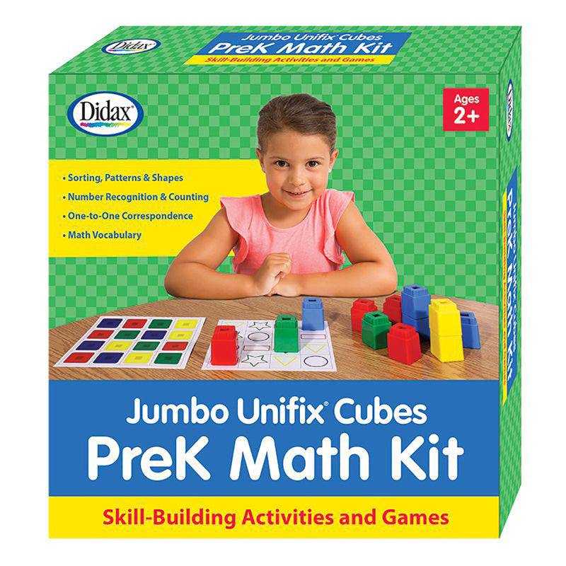 DIDAX - Jumbo Unifix® Cubes PreK Math Kit