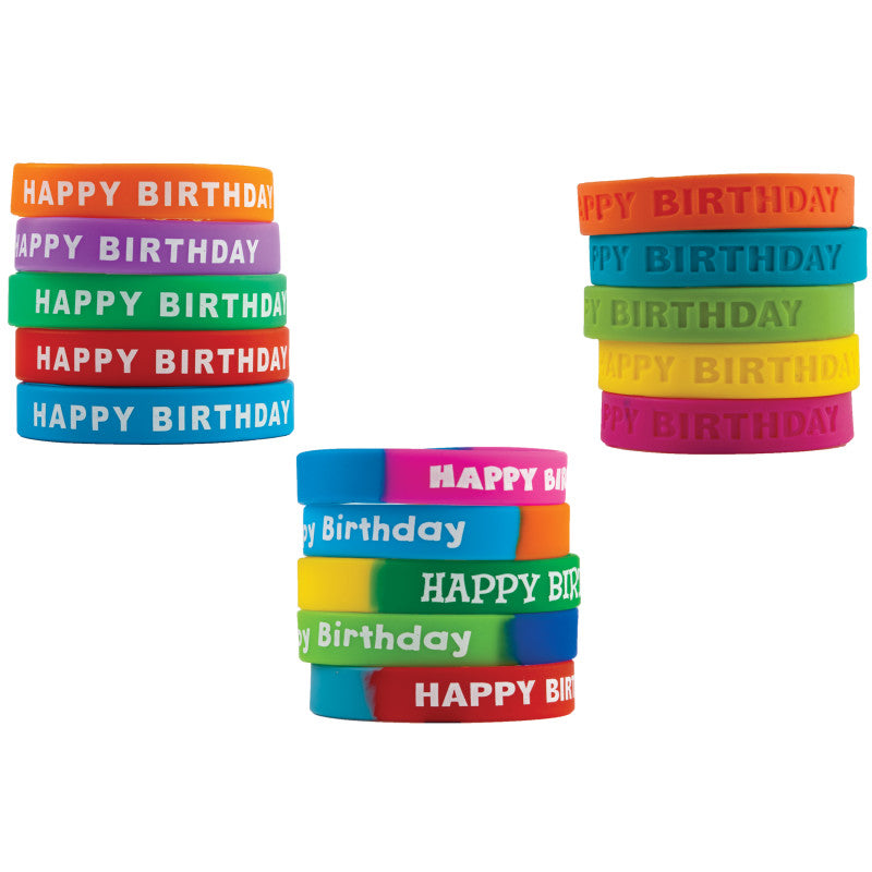 TEACHER CREATED RESOURCES - Happy Birthday Wristband Classroom Super Pack, Pack of 30