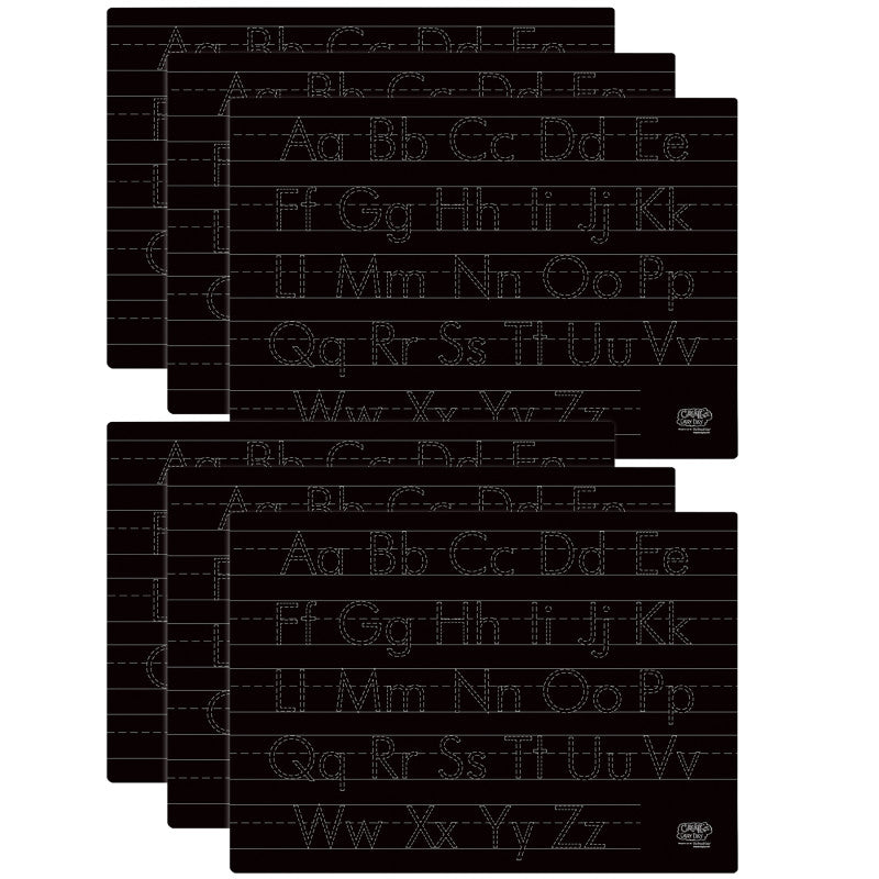 THE PENCIL GRIP - Activity Playmat - Letters (2-Sided), Pack of 6