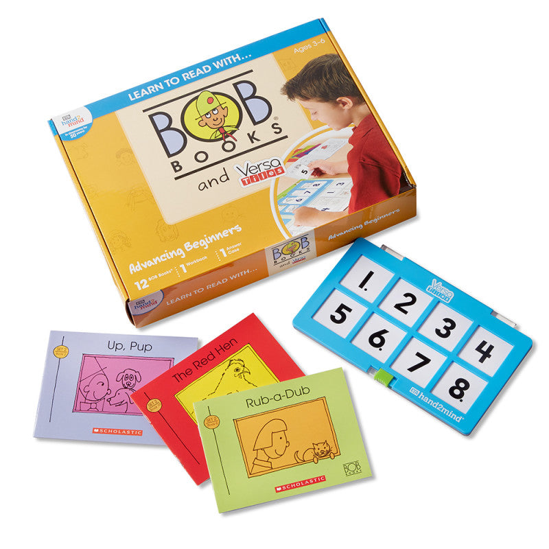 HAND2MIND - Learn to Read With Bob Books® and VersaTiles® Advancing Beginners Set