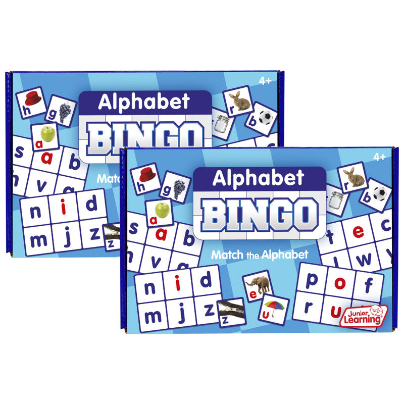 JUNIOR LEARNING - Alphabet Bingo, Pack of 2
