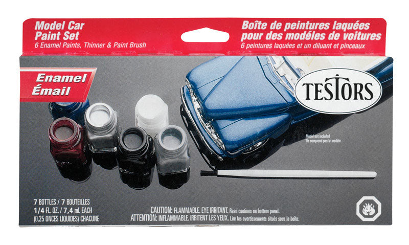 TESTORS - Testors Gloss Assorted Hobby Paint 0.25 oz [9119X]