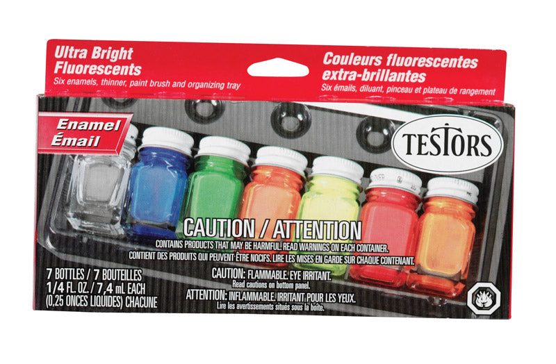TESTORS - Testors Gloss Assorted Paint Kit 0.25 oz