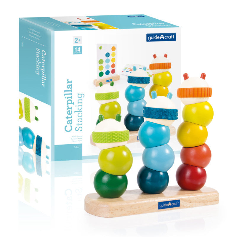 GUIDECRAFT - Caterpillar Stacking