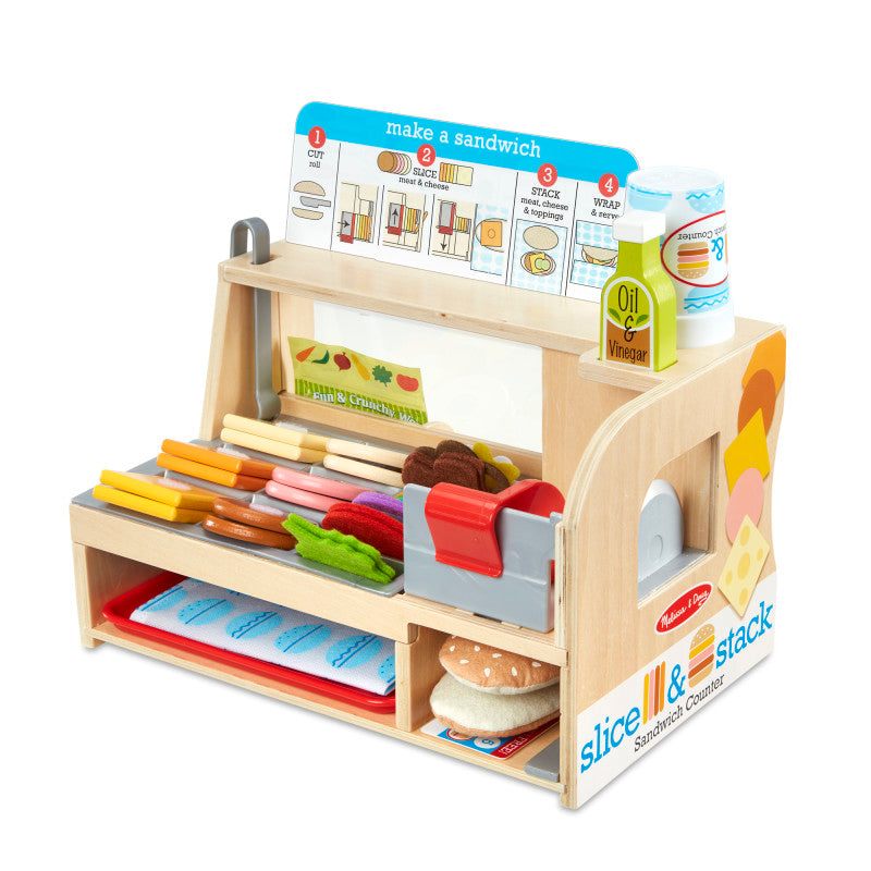 MELISSA & DOUG - Slice & Stack Sandwich Counter