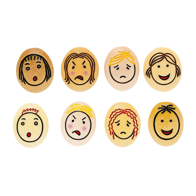 YELLOW DOOR - Jumbo Emotion Stone, Pack of 8
