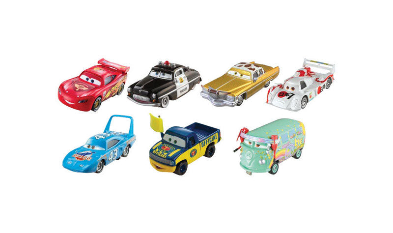 MATTEL - Mattel Disney Pixar Cars/Trucks Die Cast Metal Assorted - Case of 24