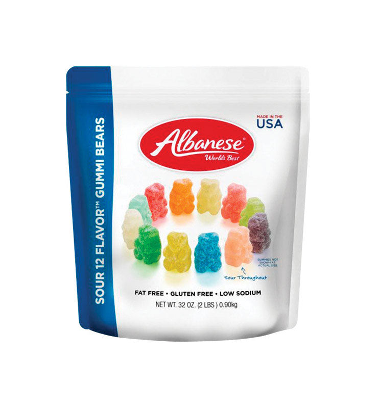 ALBANESE - Albanese Assorted Sour Bears 32 oz