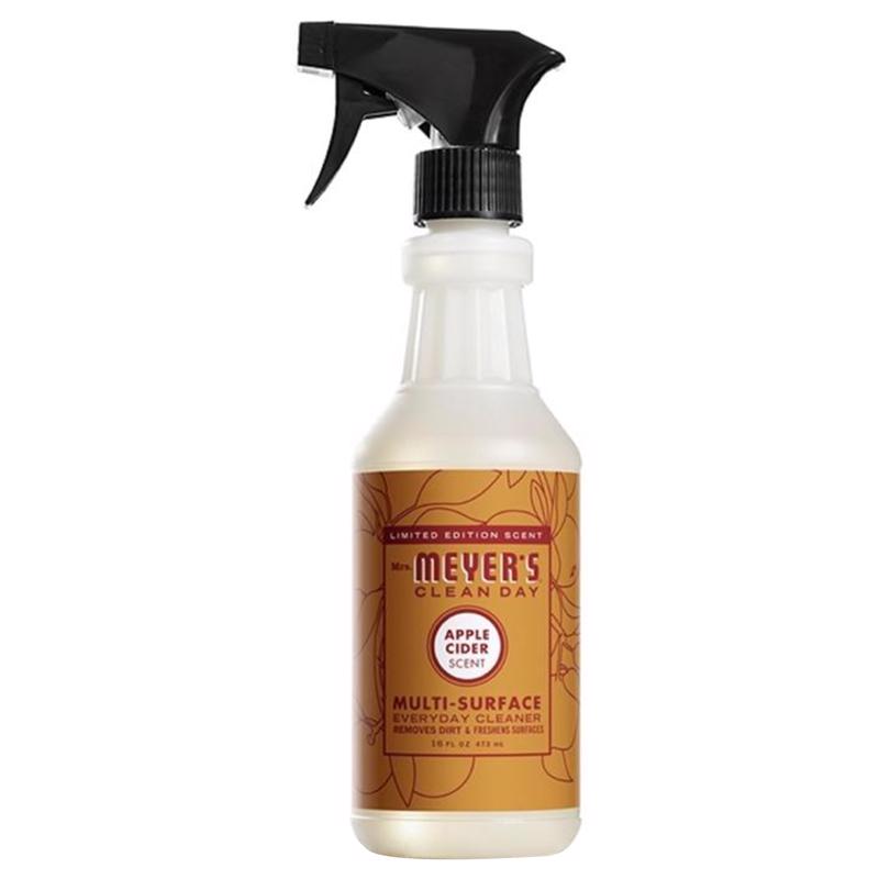 MRS. MEYER'S - Mrs. Meyer's Clean Day Apple Cider Scent Organic Multi-Surface Cleaner Liquid 16 oz - Case of 6