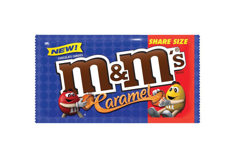 M&M'S - M&M's Caramel Chocolate Candies 2.83 oz - Case of 24