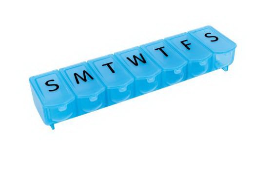 Apex-Carex - Pill Organizer Ultra Bubble-Lok® X-Large 7 Day 1 Dose [1/EA]