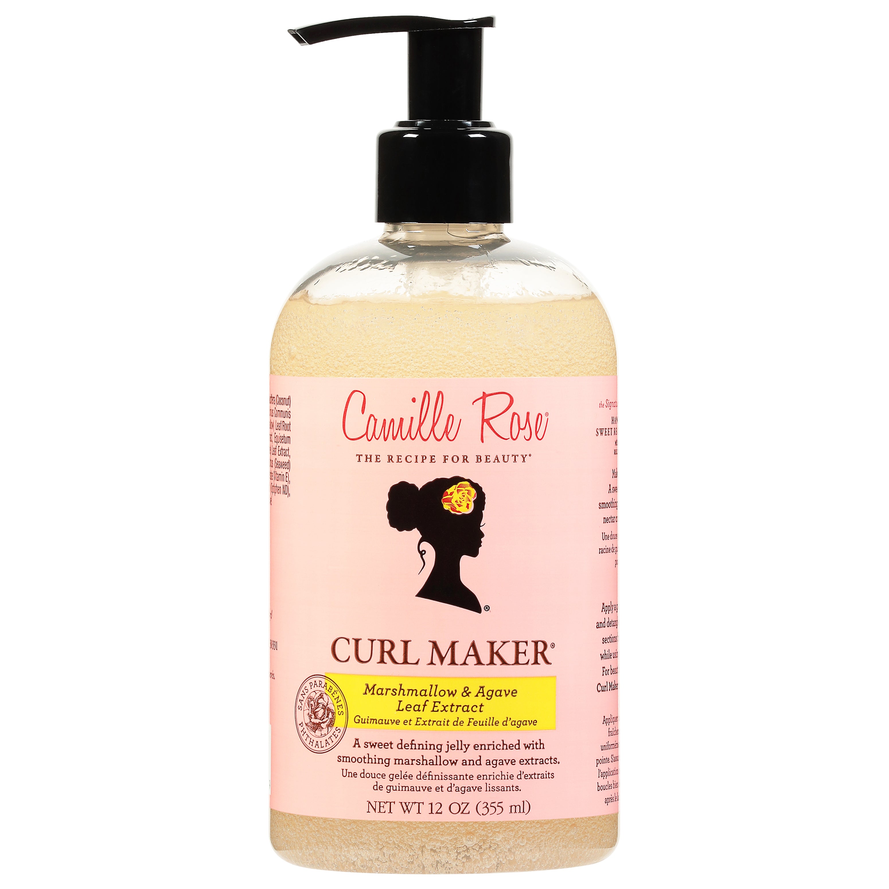 Camille Rose Marshmallow & Agave Leaf Extract Curl Maker 12 oz - Case of 1