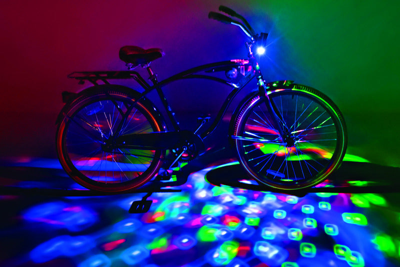 BRIGHTZ - Brightz CruzinBrightz bike lights LED Bicycle Light Kit ABS Plastics/Electronics 1 pk