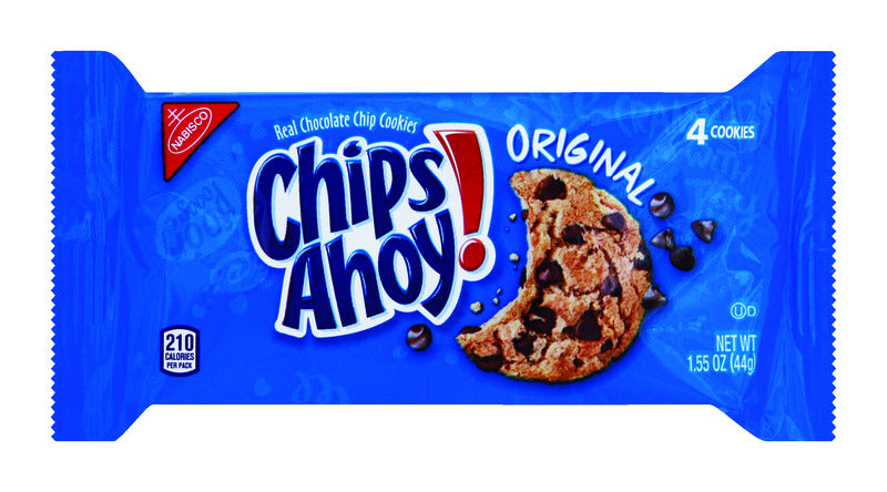 NABISCO - Nabisco Chips Ahoy Chocolate Chip Cookies 1.55 oz Packet - Case of 12