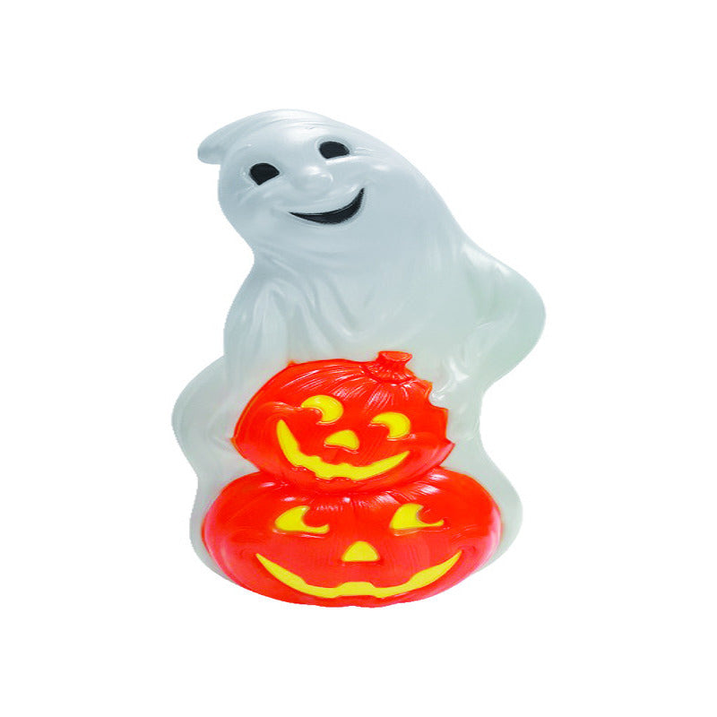 UNION PRODUCTS - Union Products 31 in. Prelit Ghost with Pumpkins Blow Mold