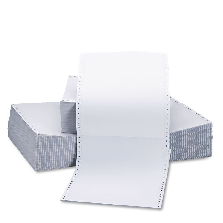 Universal - Printout Paper, 2-Part, 15 lb Bond Weight, 9.5 x 11, White, 1,650/Carton