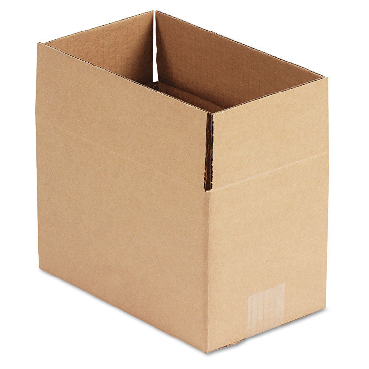 Universal - Fixed-Depth Corrugated Shipping Boxes, Regular Slotted Container (RSC), 6" x 10" x 6", Brown Kraft, 25/Bundle