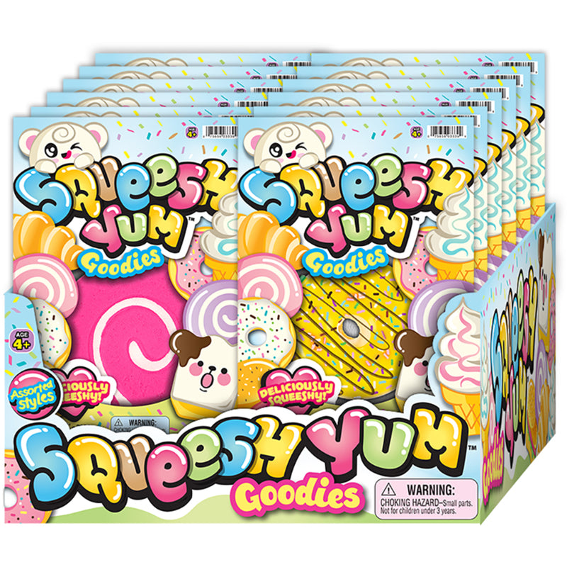 SQUEESH YUM - Squeesh Yum Toy Foam Assorted - Case of 12