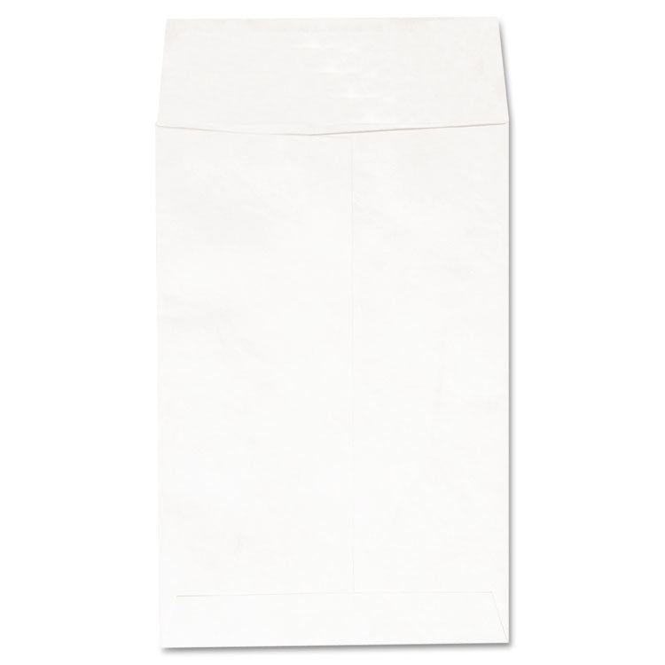 Universal - Deluxe Tyvek Envelopes, #1, Square Flap, Self-Adhesive Closure, 6 x 9, White, 100/Box