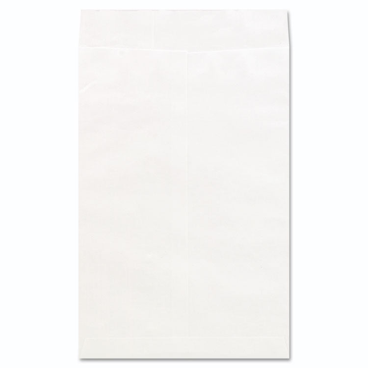 Universal - Deluxe Tyvek Envelopes, #15, Square Flap, Self-Adhesive Closure, 10 x 15, White, 100/Box